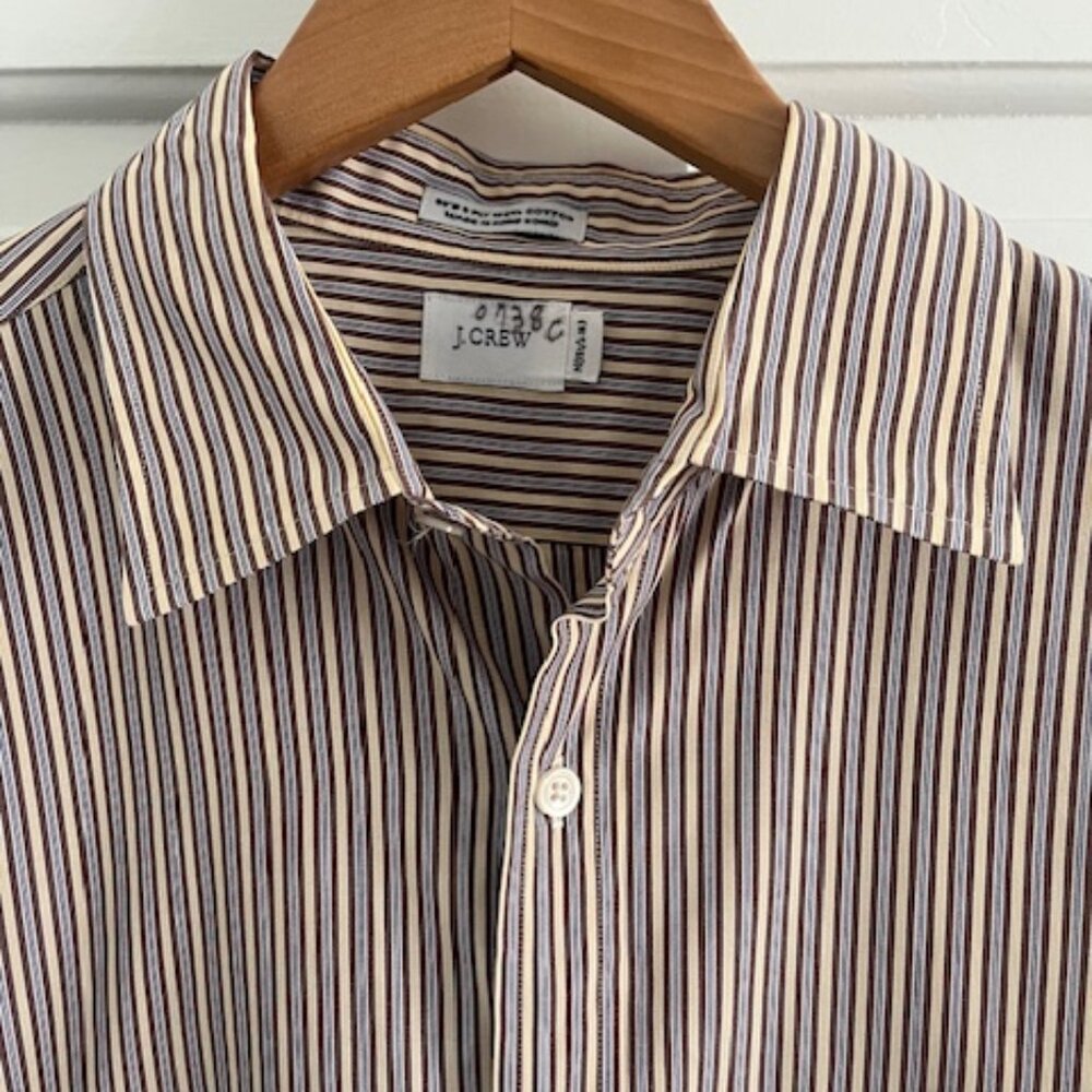 J. Crew Men's Button Down Shirt, Size M (15 1/2- 16)